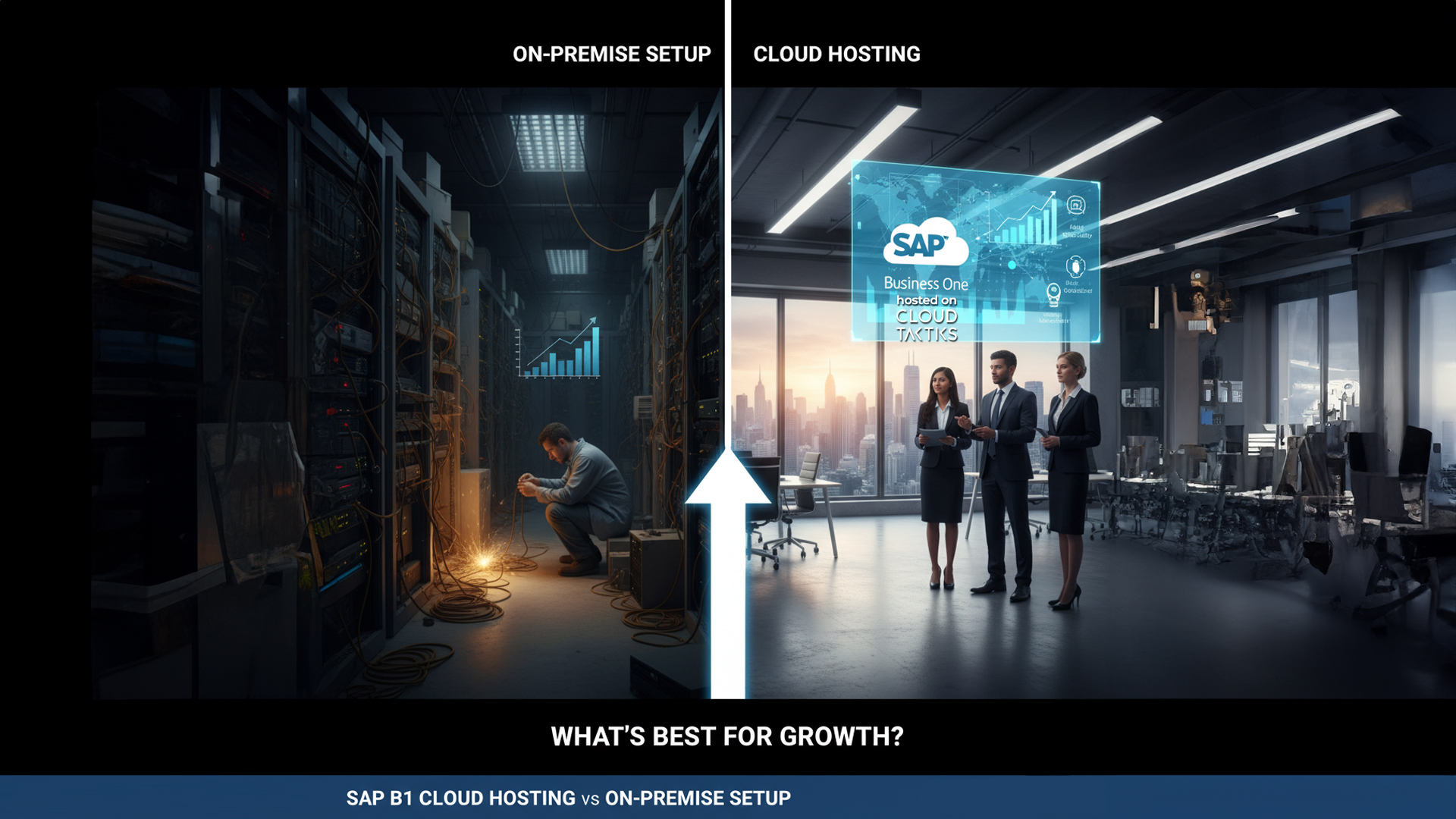 SAP B1 Cloud Hosting vs On-Premise Setup: What’s Best for Growth?