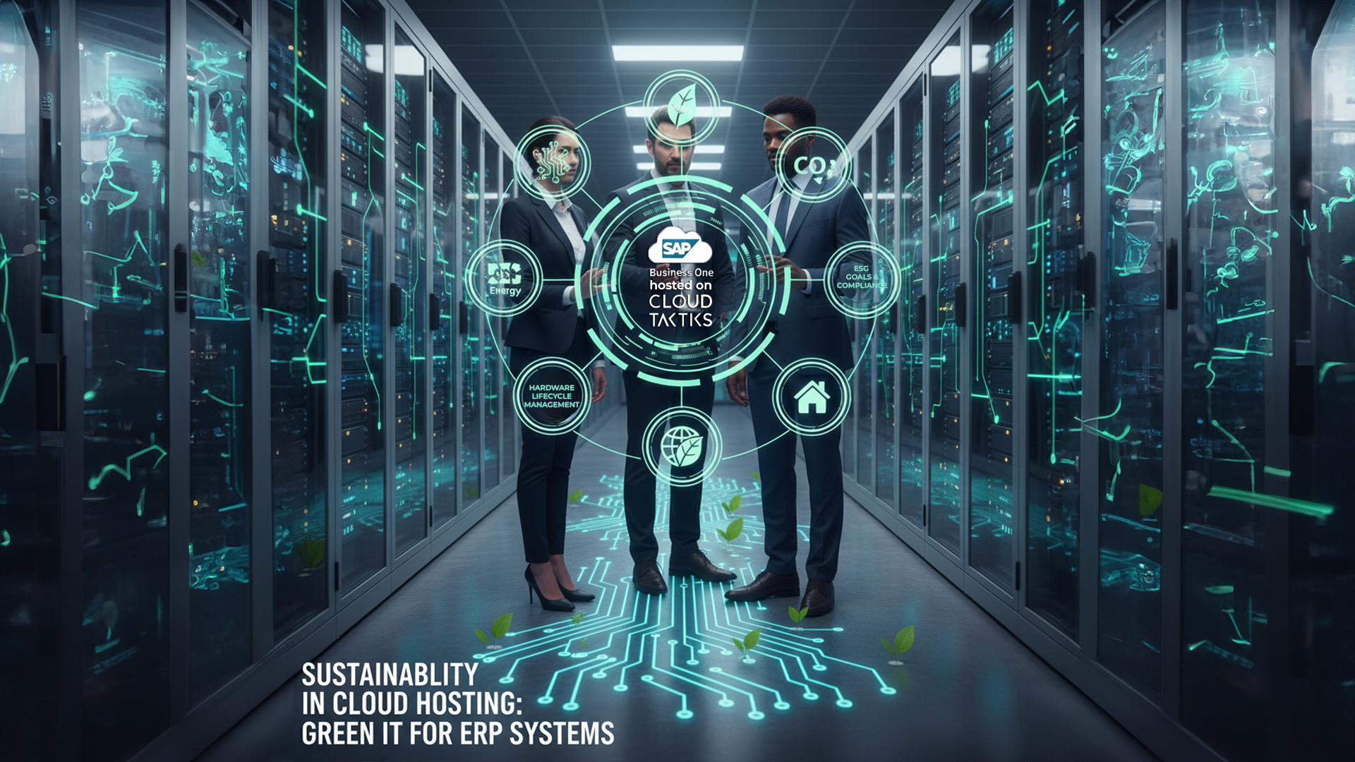 Sustainability in Cloud Hosting: Green IT for ERP Systems